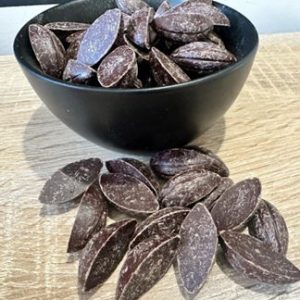 Chocolat 72 % palets bio – 100 g