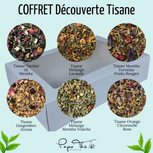 Coffret découverte “Tisane”: 6 variétés
