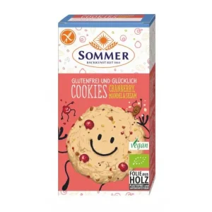 Cookies à la canneberge sans gluten 125g