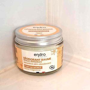 Déodorant baume Peaux sensibles Monoï