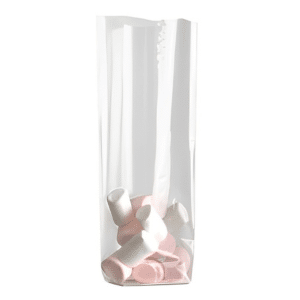 Sachets fonds carton argent 120 x 275 mm – Par 100