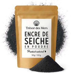 Encre de seiche en poudre