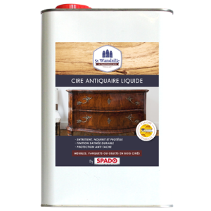 Cire liquide meubles et parquets 5 L Abeille