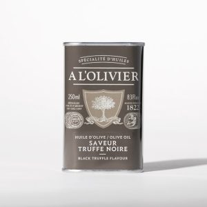 Huile d&rsquo;olive saveur truffe noire – 250ml