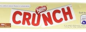 NESTLE CRUNCH WHITE CHOCOLATE BARS