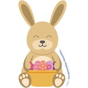Stickers Lapin de Pâques