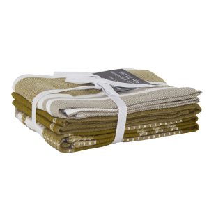 Lot de 3 torchons gold – Sud Étoffe