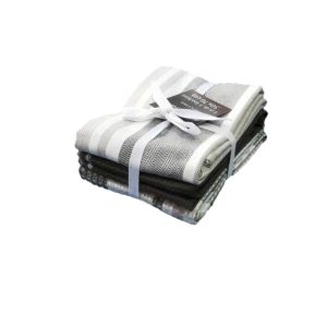 Lot de 3 torchons tarmac – Sud Étoffe