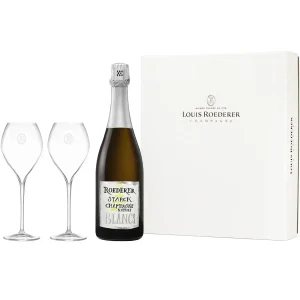 Louis Roederer Coffret cadeau composable 1 bouteille et 2 verres