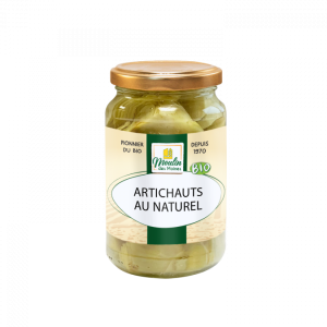 Artichauts au naturel bio – 320g