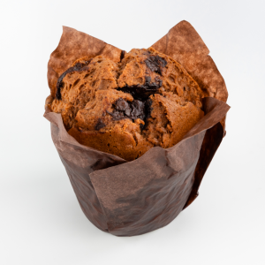 Muffin coeur chocolat fondant