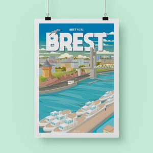Affiche « Brest »