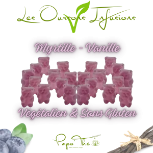 VEGETALIEN: Oursons Infusions Myrtille – Vanille